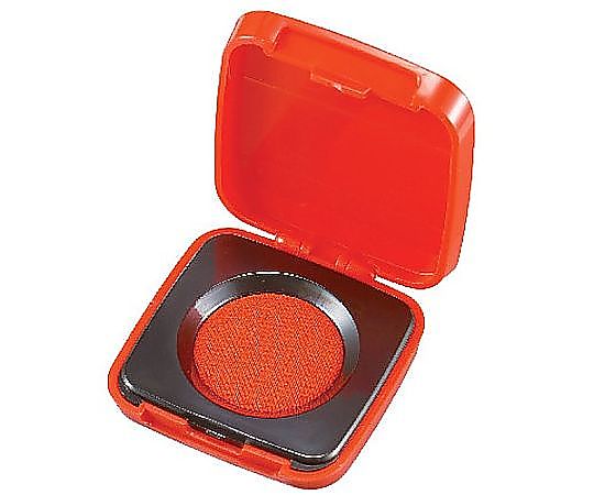 アズワン φ24mm 朱肉(赤) EA762AD-21 1個(ご注文単位1個)【直送品】