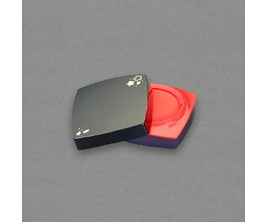 アズワン φ38mm 朱肉(黒/桜) EA762AD-23 1個(ご注文単位1個)【直送品】