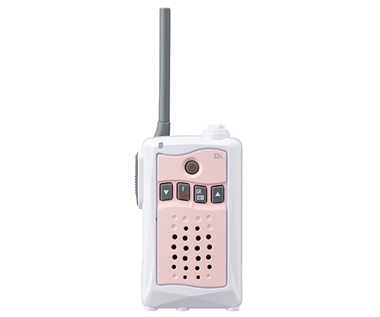 アルインコ 特定小電力トランシーバー ホワイト&ピンク DJ-CH3P 1個（ご注文単位1個）【直送品】
