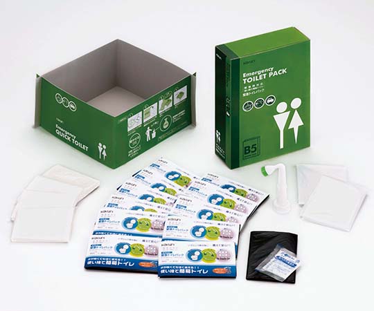 角利産業 緊急トイレパックセット ETP-50S 1セット（ご注文単位1セット）【直送品】