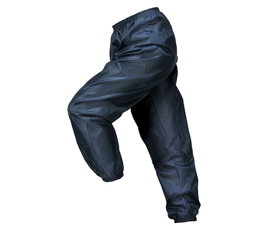 おたふく手袋 レインファクトリー ポリパンツ 裾ゴム付 ネイビー 5L RF-20 1枚（ご注文単位1枚）【直送品】