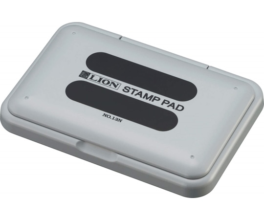 ライオン事務器 スタンプ台 黒 No.13N 1個(ご注文単位1個)【直送品】