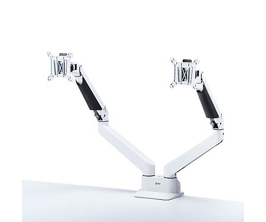 アズワン 515mm モニタースタンド(水平垂直可動/2面 EA764AG-14 1台(ご注文単位1台)【直送品】