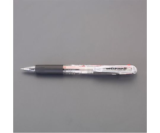 アズワン 0.7mm 2色ボールペン(黒・赤) EA765MG-131A 1本(ご注文単位1本)【直送品】