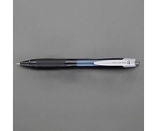 アズワン 0.38mm 極細ボールペン(黒) EA765MG-151 1本(ご注文単位1本)【直送品】