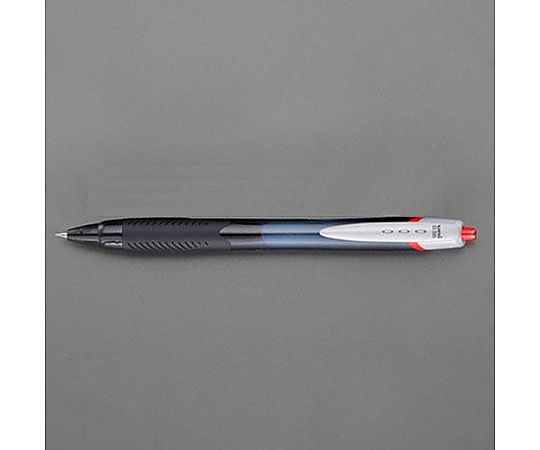 アズワン 0.38mm 極細ボールペン(赤) EA765MG-152 1本(ご注文単位1本)【直送品】