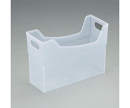 アズワン 127x332x235mm ファイルスタンド(透明) EA954TE-55 1個(ご注文単位1個)【直送品】