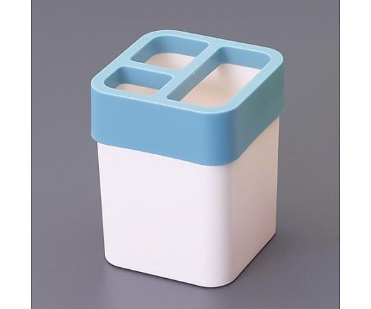 アズワン 83x 83x103mm ペンスタンド(ブルー) EA954TE-61 1個(ご注文単位1個)【直送品】