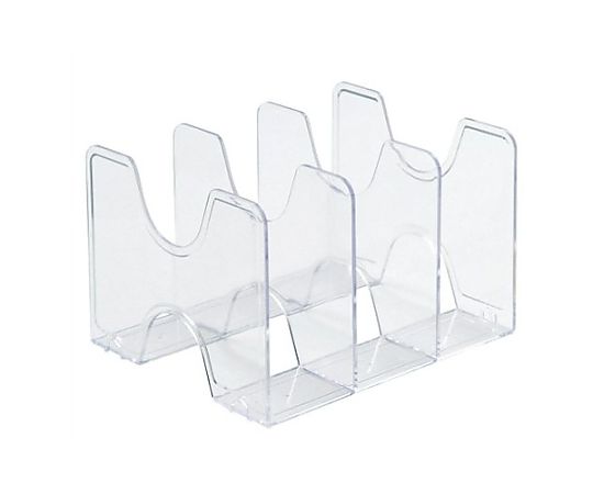 アズワン 266x210x167mm ブックスタンド(クリア) EA954TL-71 1個(ご注文単位1個)【直送品】