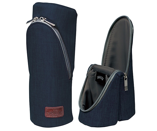 ソニック スマ・スタ カーム 立つペンケース ネイビー FD-1607-K 1個(ご注文単位1個)【直送品】