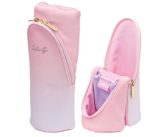 ソニック スマ・スタ リルグラデ 立つペンケース ピンク FD-3417-P 1個(ご注文単位1個)【直送品】