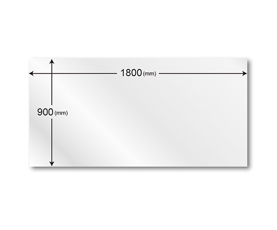 ソニック α-MAG ホワイトボードシート 1800mm MS-338 1枚(ご注文単位1枚)【直送品】