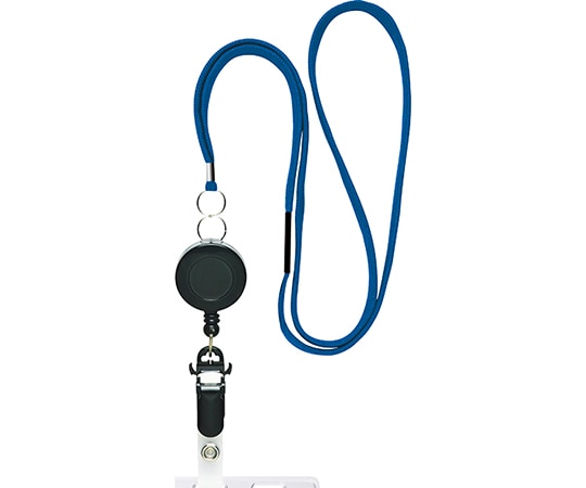 ソニック リール式吊下げひも 青 バラ NF-569-B 1本(ご注文単位1本)【直送品】