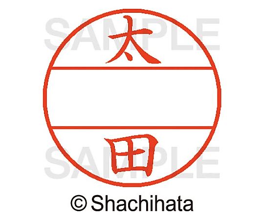 シヤチハタ データーネームEX15号 マスター部 既製 太田 XGL-15M-00646 1個(ご注文単位1個)【直送品】