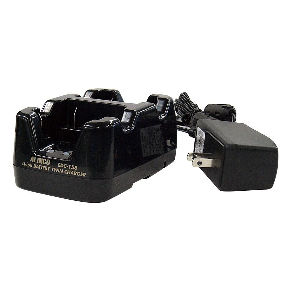 アルインコ 特定小電力トランシーバー ツイン急速充電器セット EDC-158A 1個(ご注文単位1個)【直送品】
