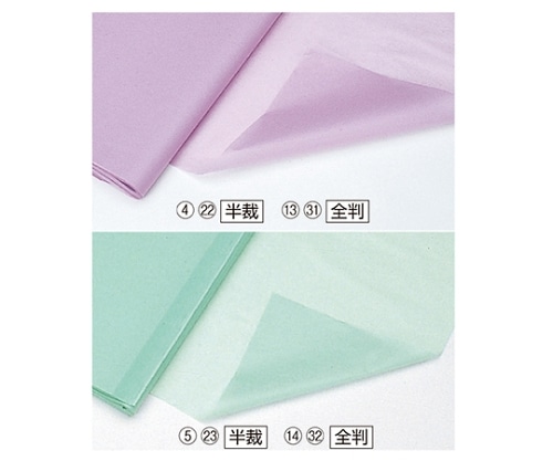 ストア・エキスプレス 薄葉紙 半裁 ライトグリーン 入数2000枚 61-281-12-23 1セット（ご注文単位1セット）【直送品】