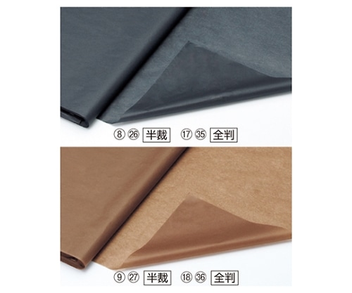 ストア・エキスプレス 薄葉紙 全判 ブラウン 入数1000枚 61-281-12-36 1セット（ご注文単位1セット）【直送品】