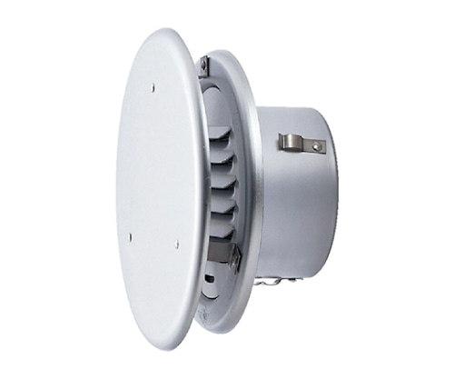 神栄ホームクリエイト 丸型風防付ガラリ シルバー SK-AGC100 1個(ご注文単位1個)【直送品】