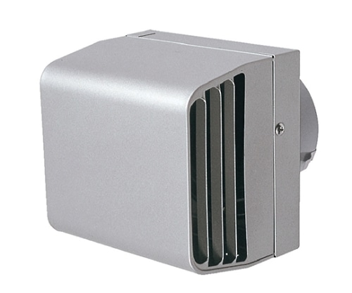 神栄ホームクリエイト 耐風型フード付ガラリ (防火ダンパー付) シルバー SK-SGT150D 1個(ご注文単位1個)【直送品】