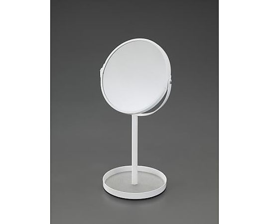 エスコ φ150x330mm 2面スタンドミラー(平・拡大) EA724YG-101 1個（ご注文単位1個）【直送品】