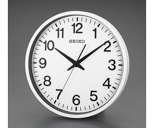 エスコ φ450mm [衛星電波]掛時計 EA798CC-101 1個(ご注文単位1個)【直送品】