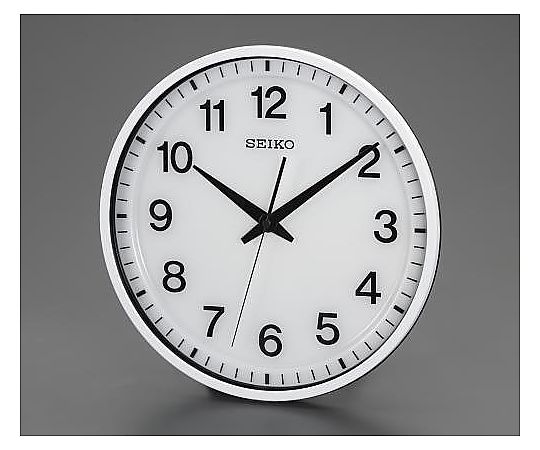 エスコ φ351mm [衛星電波]掛時計 EA798CC-103 1個(ご注文単位1個)【直送品】