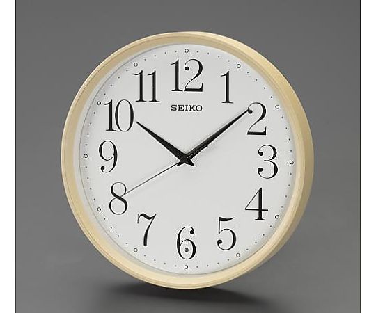 エスコ φ280mm [電波]掛時計 EA798CC-117 1個(ご注文単位1個)【直送品】