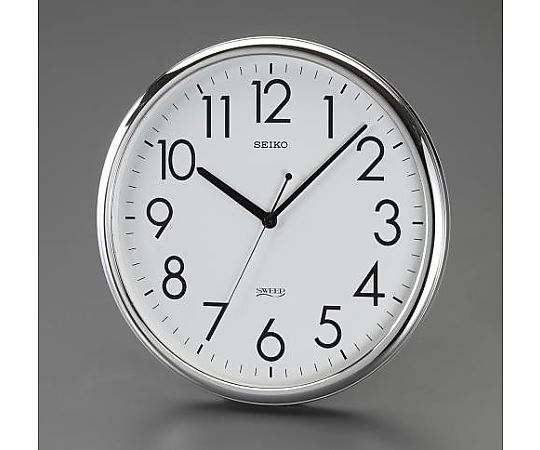 エスコ φ314mm 掛時計 EA798CC-91 1個(ご注文単位1個)【直送品】