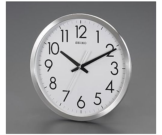 エスコ φ350mm 掛時計 EA798CC-94 1個(ご注文単位1個)【直送品】