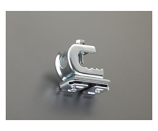 エスコ 17mm ブラケットH鋼用360°向自在(ベンダーレール用) EA970GD-10 1個(ご注文単位1個)【直送品】