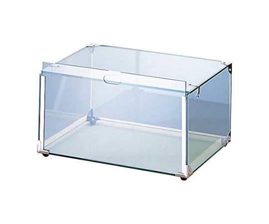 エムテートリマツ アクリル製サンプルケース(大) 450×350×H210mm  1個（ご注文単位1個）【直送品】