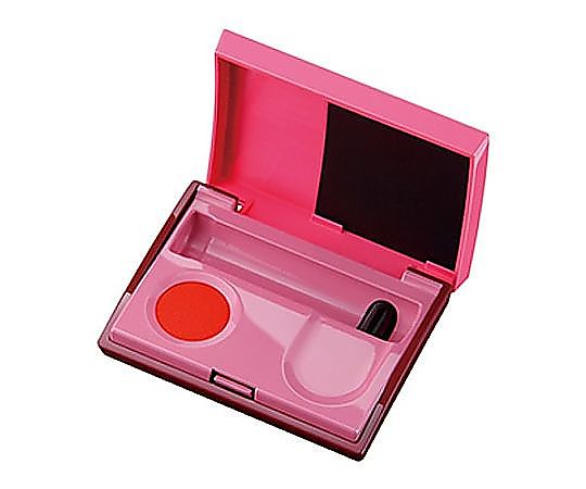 アズワン 印鑑ケース(朱肉付/ピンク) EA762AD-82 1個(ご注文単位1個)【直送品】