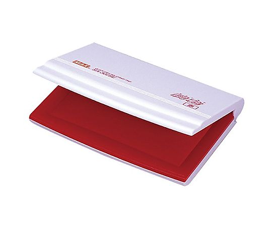 アズワン 125x92x18mm [赤]瞬乾スタンプ台 EA762AE-9 1個(ご注文単位1個)【直送品】