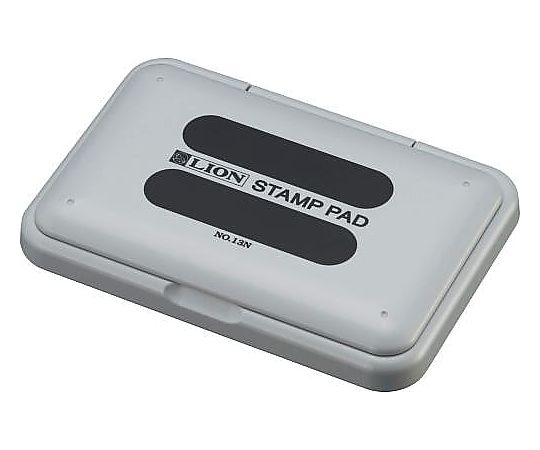 アズワン 118.5x 80x 6mm [黒]スタンプ台(水性インク) EA762AE-12 1個(ご注文単位1個)【直送品】