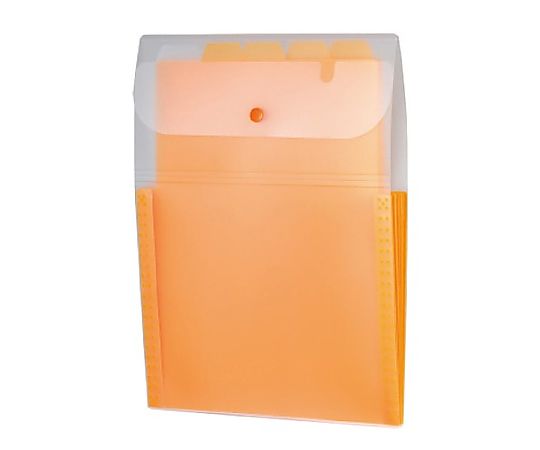 アズワン 242x334mm/A4タテ型 ドキュメントホルダー(オレンジ) EA762CB-295 1冊(ご注文単位1冊)【直送品】