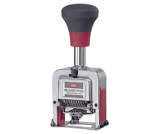 アズワン 8桁7様式 ナンバーリング EA762AF-65 1個(ご注文単位1個)【直送品】