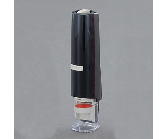 アズワン 印鑑ホルダー(朱印内蔵型/黒) EA762AL-42 1個(ご注文単位1個)【直送品】