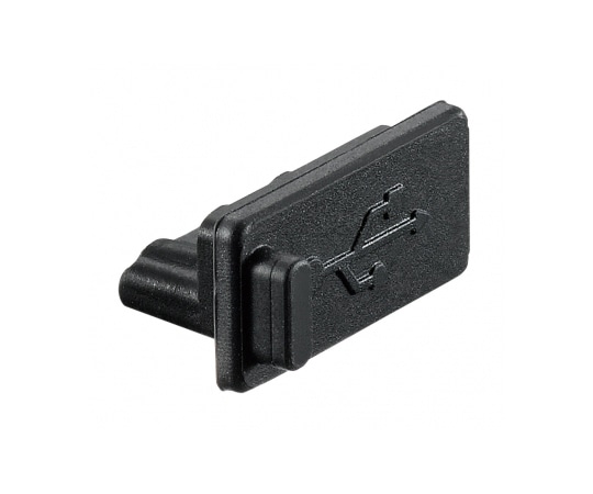 ヤザワコーポレーション USBキャップ ブラック 6個入 H8USBCAP 1パック(ご注文単位1パック)【直送品】