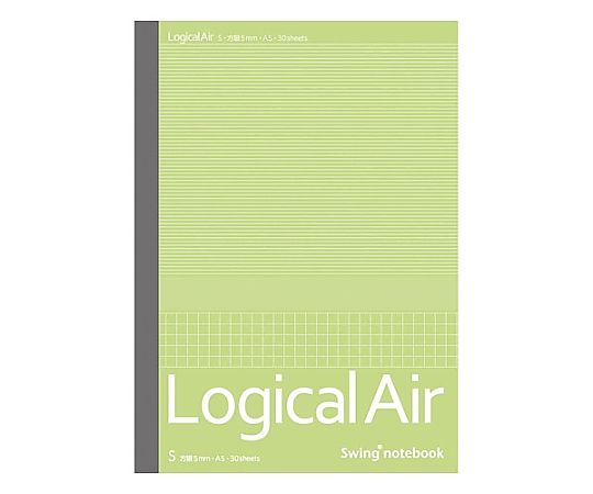 アズワン 5mm 方眼罫A5ノート(30ページ/10冊) EA762GB-26 1セット(ご注文単位1セット)【直送品】