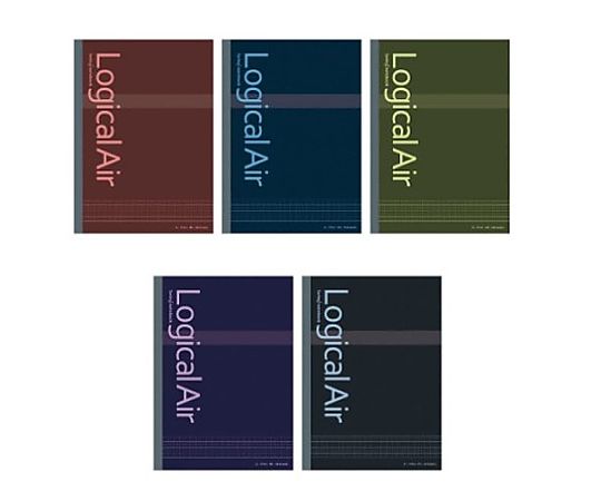 アズワン 7mm 罫線セミB5ノート(30ページ/5冊) EA762GB-36 1組(ご注文単位1組)【直送品】