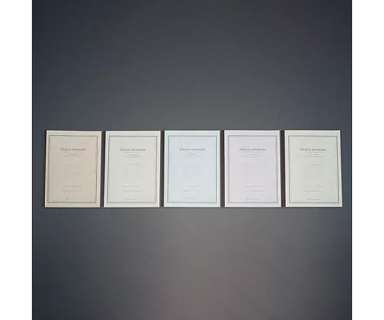 アズワン 7mm 罫線セミB5ノート(30ページ/5冊) EA762GC-181 1組(ご注文単位1組)【直送品】