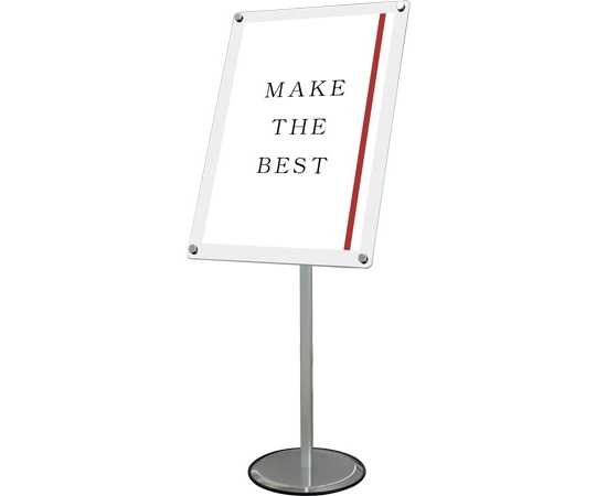 常磐精工 スマートフリーアクリルスタンド A2ホワイト SMFACS-A2W 1台(ご注文単位1台)【直送品】