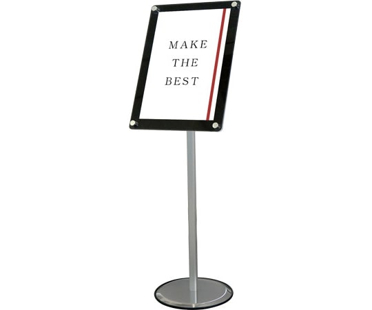 常磐精工 スマートフリーアクリルスタンド A3ブラック SMFACS-A3B 1台(ご注文単位1台)【直送品】