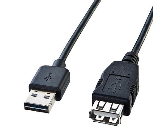 アズワン 2.0m 両面挿せるUSB延長ケーブル(A-A/2.0) EA764AJ-223 1個(ご注文単位1個)【直送品】