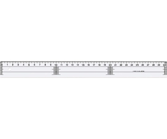 ライオン事務器 アクリル直線定規 A-10 1本(ご注文単位1本)【直送品】