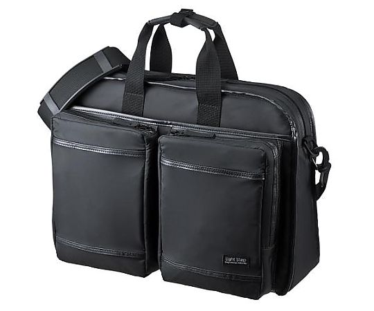 アズワン 420x140x310mm ビジネスバッグ(撥水素材) EA927-75 1個(ご注文単位1個)【直送品】