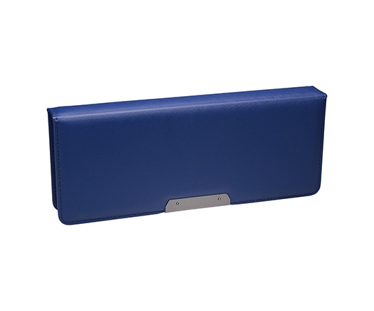 ソニック こだわり両面筆入 フラット 大容量 ブルー SK-5018-B 1個(ご注文単位1個)【直送品】