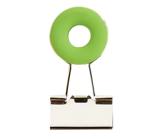 ベロス ドーナツクリップ グリーン DCD-11GR 1個(ご注文単位1個)【直送品】