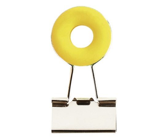 ベロス ドーナツクリップ イエロー DCD-11YE 1個(ご注文単位1個)【直送品】