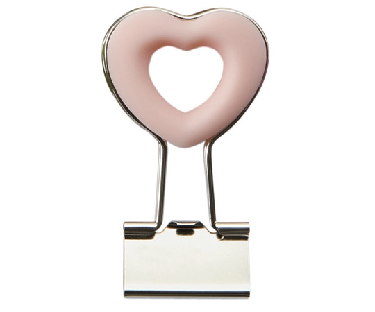 ベロス ハートクリップ ライトピンク DCH-2LP 1個(ご注文単位1個)【直送品】